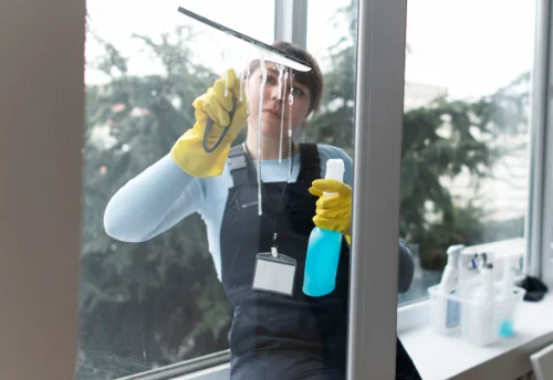 Nettoyage de vitres intérieures et extérieures à Rotherens